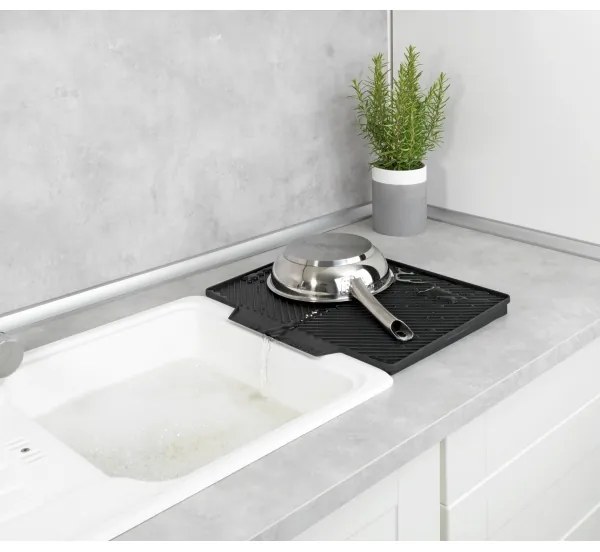 WENKO 54771100 - NELIA edényszárító 34x40 cm fekete