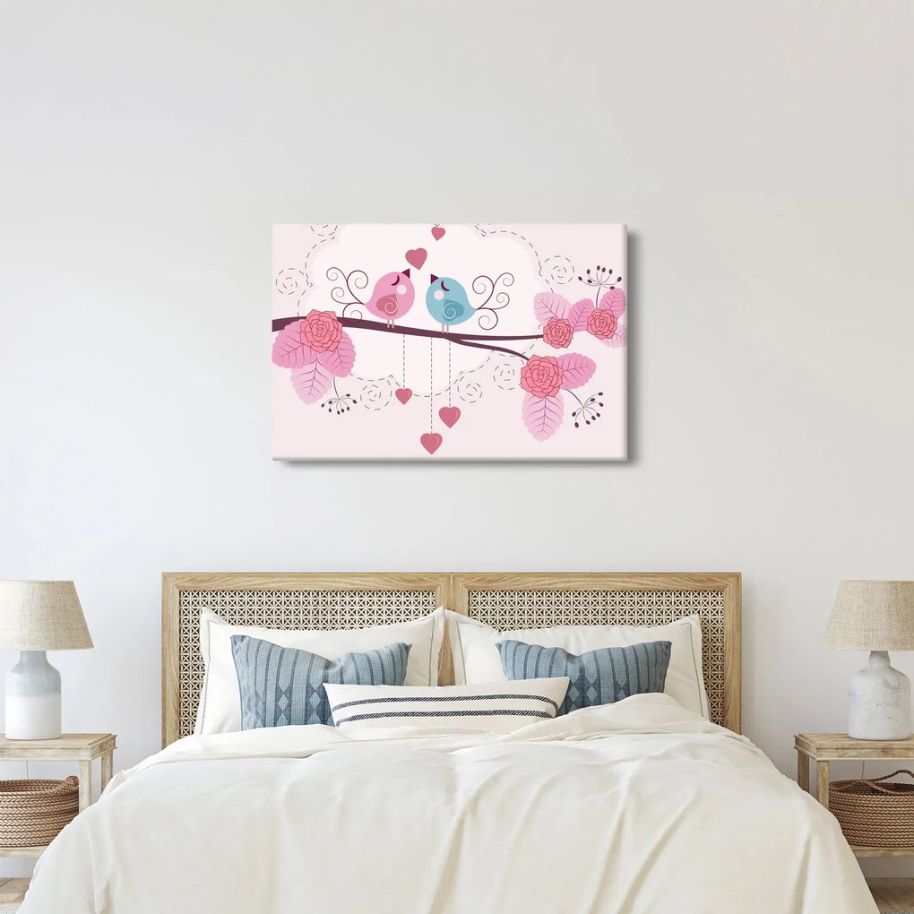 Kép - Szerelmi idő (90x60 cm)