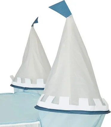 Gyerek pop up kastély- Kék