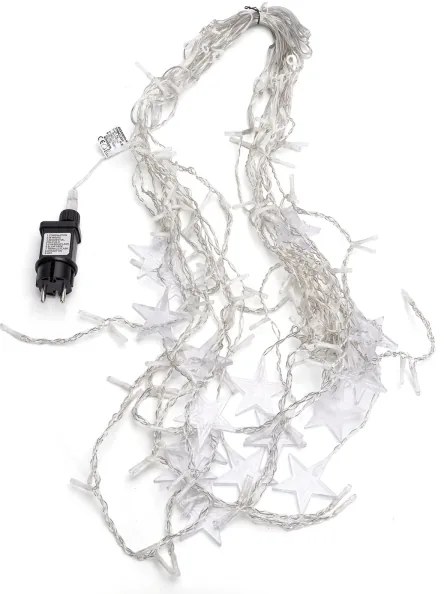 Aigostar - LED kültéri karácsonyi fényfüzér 168xLED 3x1,5m IP44 meleg fehér csillagok