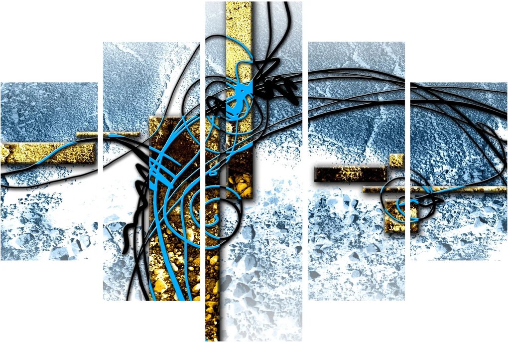 Absztrakt kép (150x105 cm)