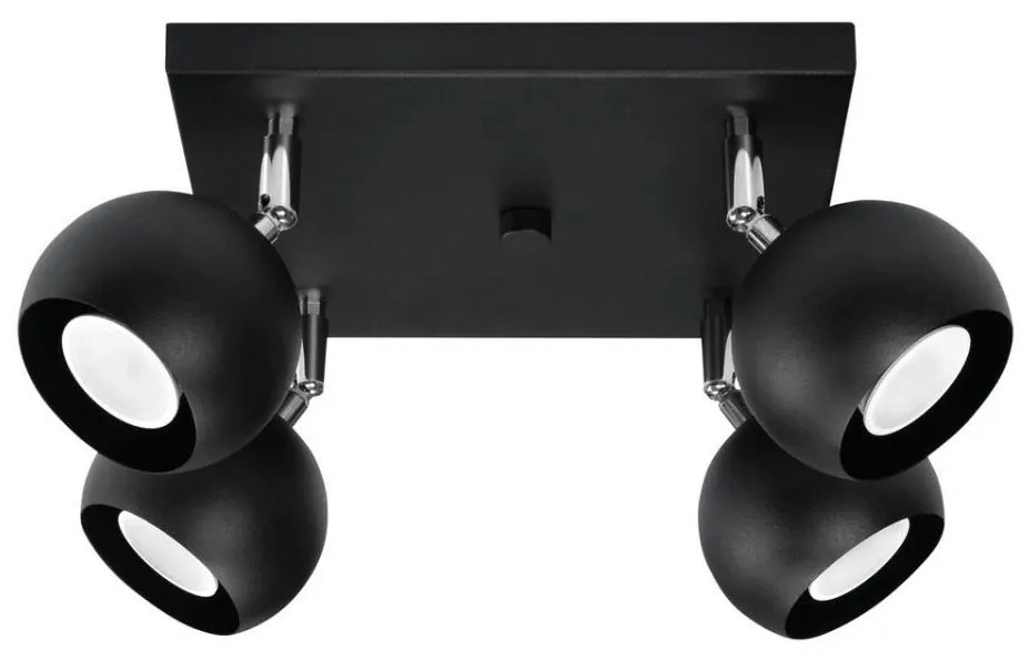 Sollux SL.0446 - Mennyezeti spotlámpa OCULARE 4xGU10/10W/230V