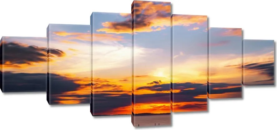 Vászonkép 210x100 Nyugati tó móló