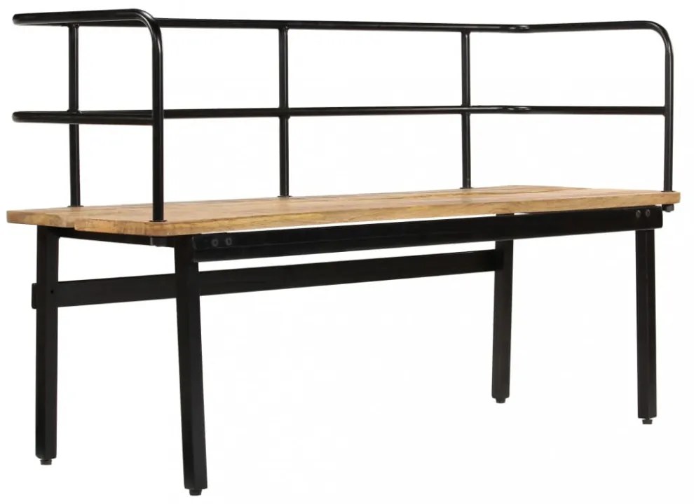 tömör mangófa pad 120 x 40 x 70 cm