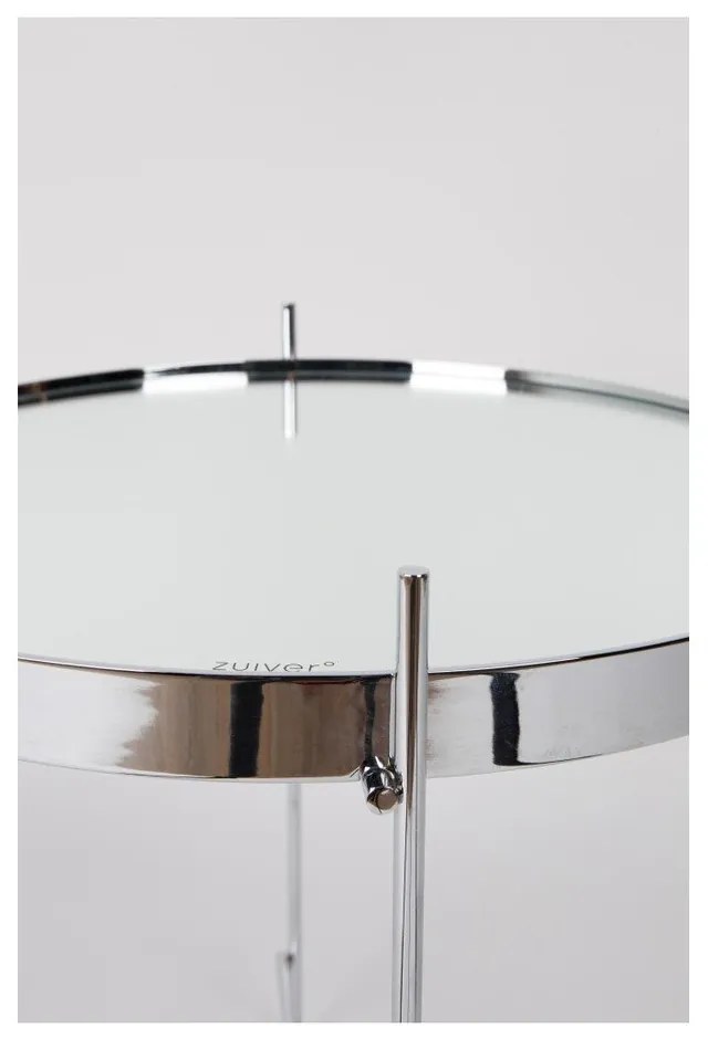 Cupid ezüstszínű tárolóasztal - Zuiver