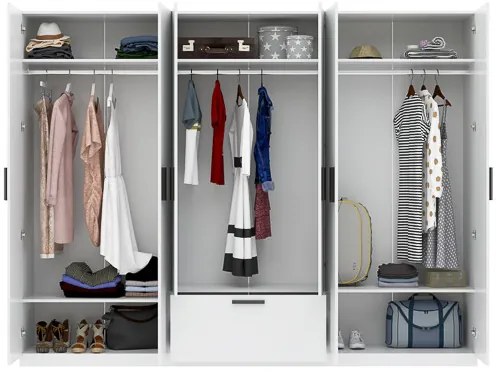 LITA Gardrób Tükörrel 6D1S