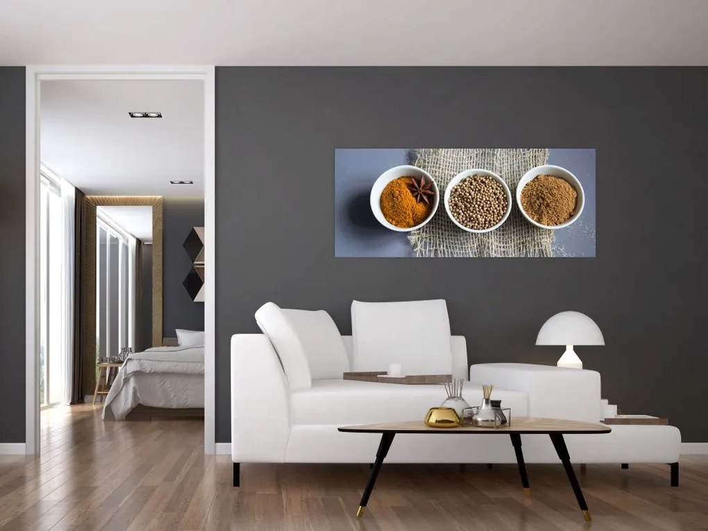 Fűszerek képe (120x50 cm)