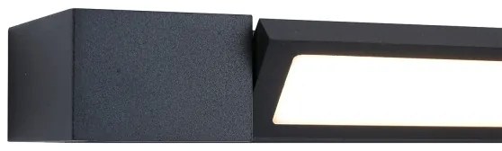 Brilagi-LED AQUA LINE fürdőszobai tükörvilágítás LED/36W/230V 120 cm IP44 fekete