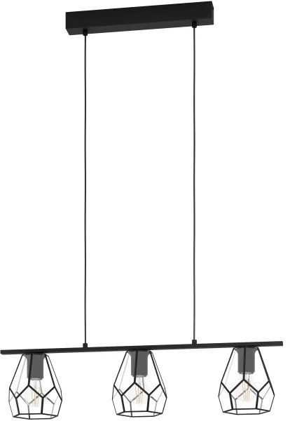Eglo 43644 - MARDYKE LED csillár zsinóron 3xE27/40W/230V
