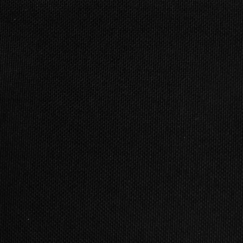 fekete szövet pihenőfotel lábtartóval