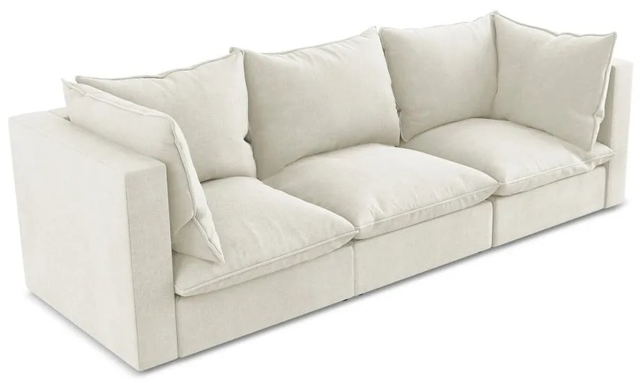 Bézs kanapé 255 cm Manao – Makamii