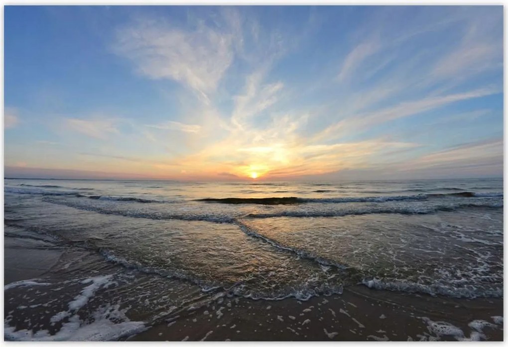 Poszterek 185x125 Naplemente a tengerparton