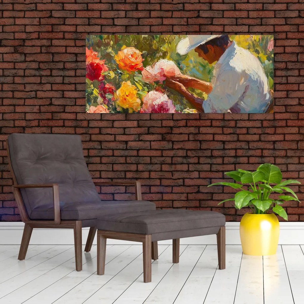 Kép - Kertész (120x50 cm)