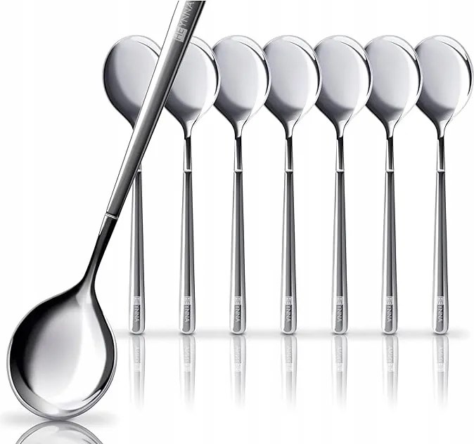 House Kitchen Llano fényes desszertes kanál 8 db-os