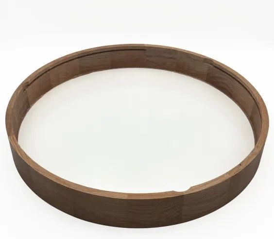 Brilagi - LED mennyezeti lámpa CARVALHO 4xE27/60W/230V tölgy-cseresznye átm. 57,5 cm