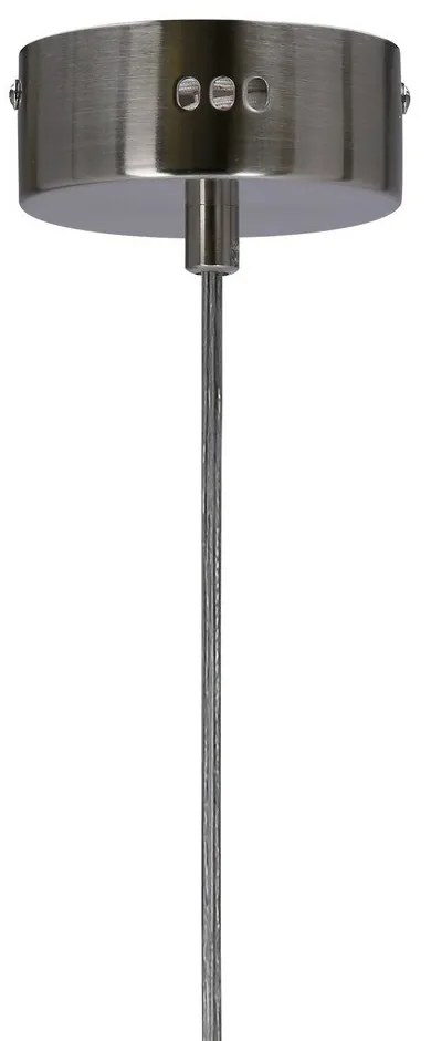 Kék LED függőlámpa üveg búrával Lukka – Candellux Lighting