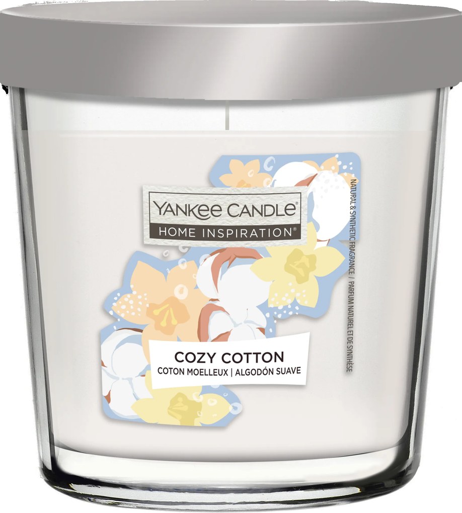 Szója illatgyertya Cozy Cotton Yankee Candle 1 db