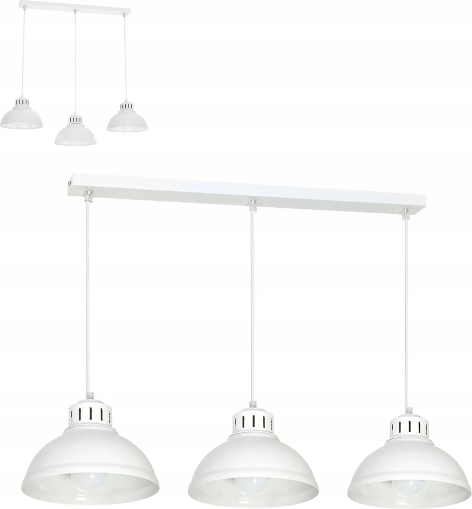 Mennyezeti Lámpa Függő Fehér E27 Csillár Luminex