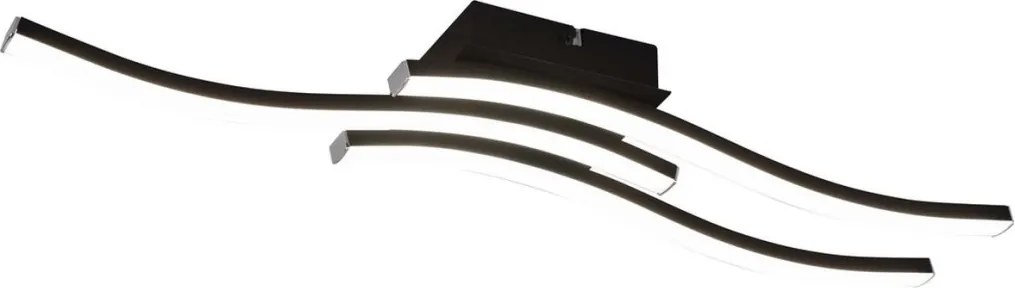 TRIO R62473432 ROUTE Modern LED Mennyezeti Lámpa Fekete LED IP20