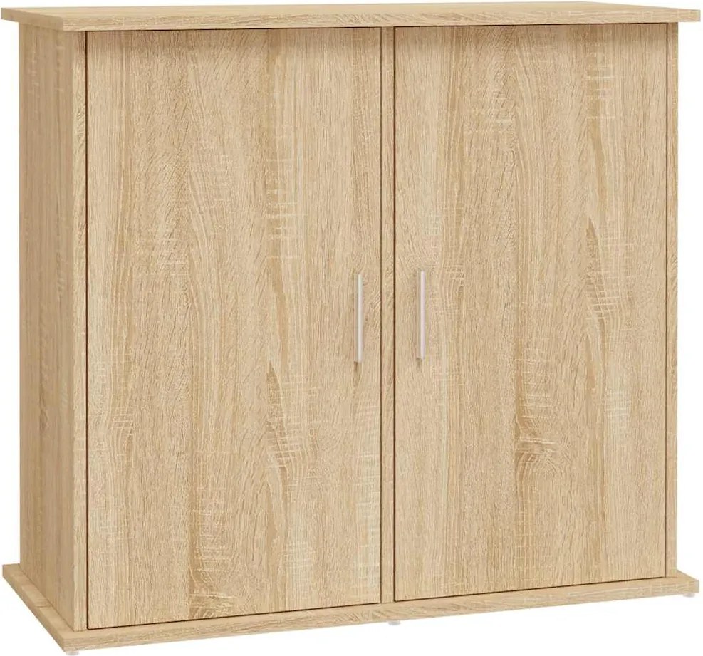 vidaXL Sonoma tölgyfa akváriumállvány 81 x 36 x 73 cm rétegelt fából