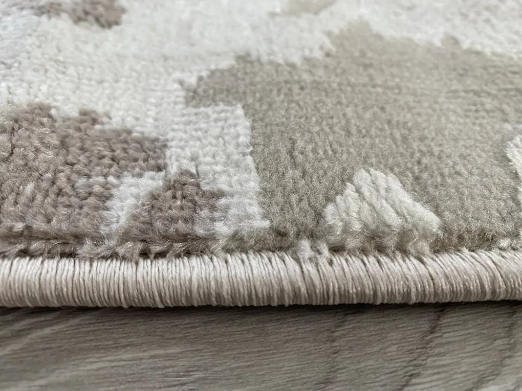 Veston 51271 bézs modern szőnyeg 160x230 cm