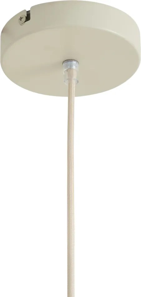 Modern függőlámpa bézs 65 cm - Hat
