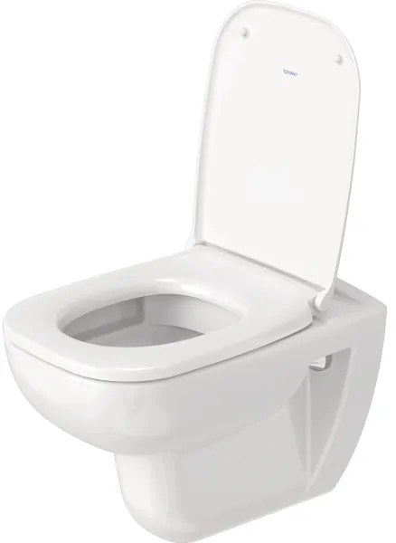Duravit 25700920002 - Függesztett perem nélküli WC D-CODE kerámia/fényes fehér