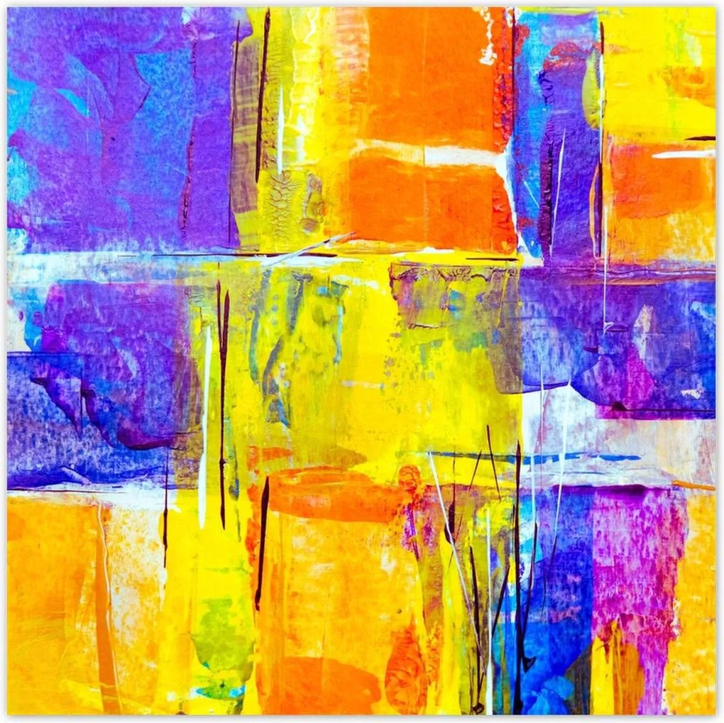 Poszterek 100x100 Absztrakt Paradicsommadár