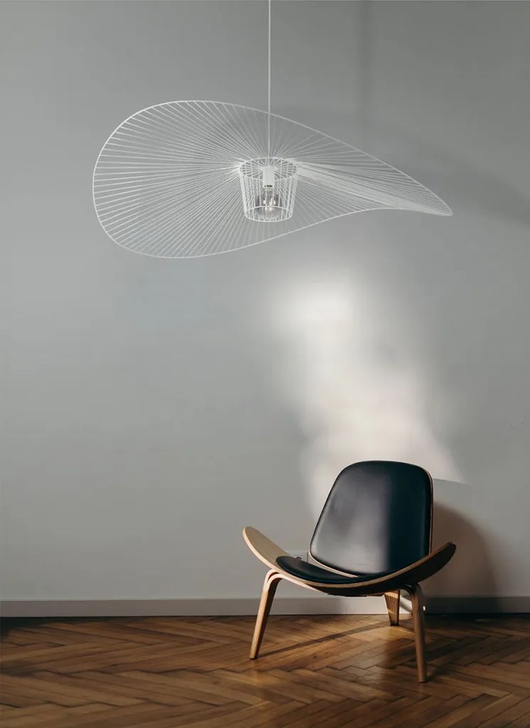 KAJA KP-21_BIALY BIALY Modern Függesztett Lámpa Fehér E27 IP20