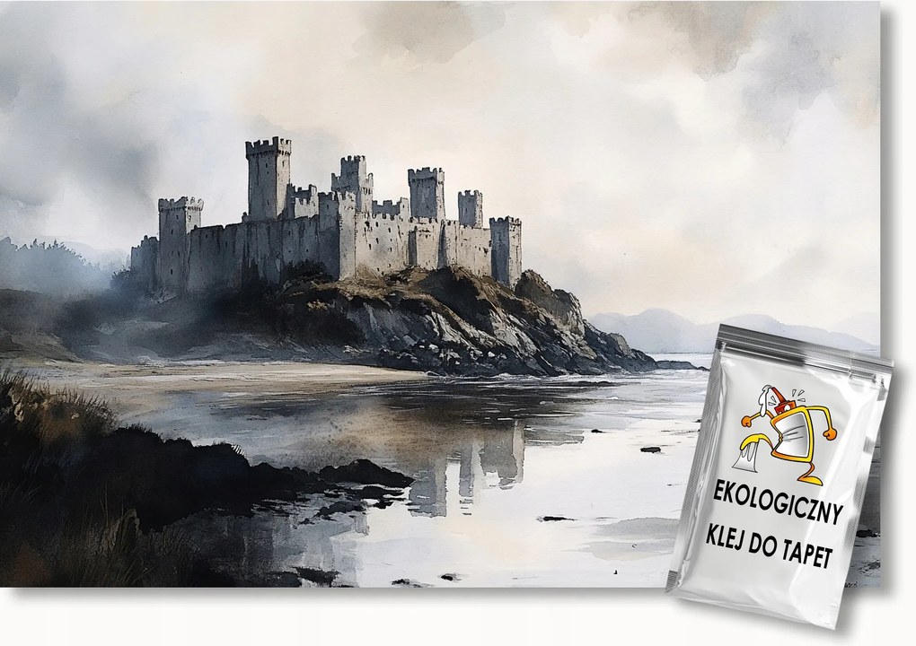 Fotótapéta Flizelina Tenger Tengerpart Kastély Erőd 250x175 ragasztó