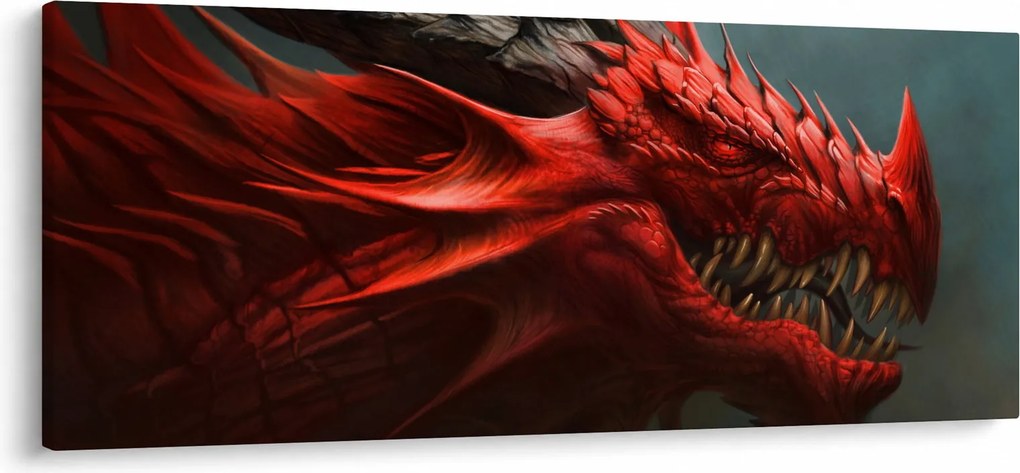 Kép - Sárkány (120x50 cm)