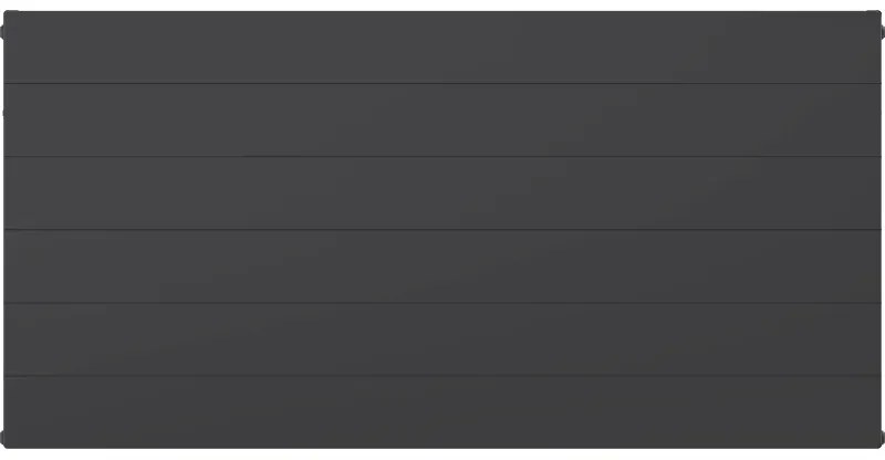 Mexen CL33 Line, panelradiátor 500 x 1400 mm, oldalcsatlakozó, 2661 W, antracit, W433L-050-140-66