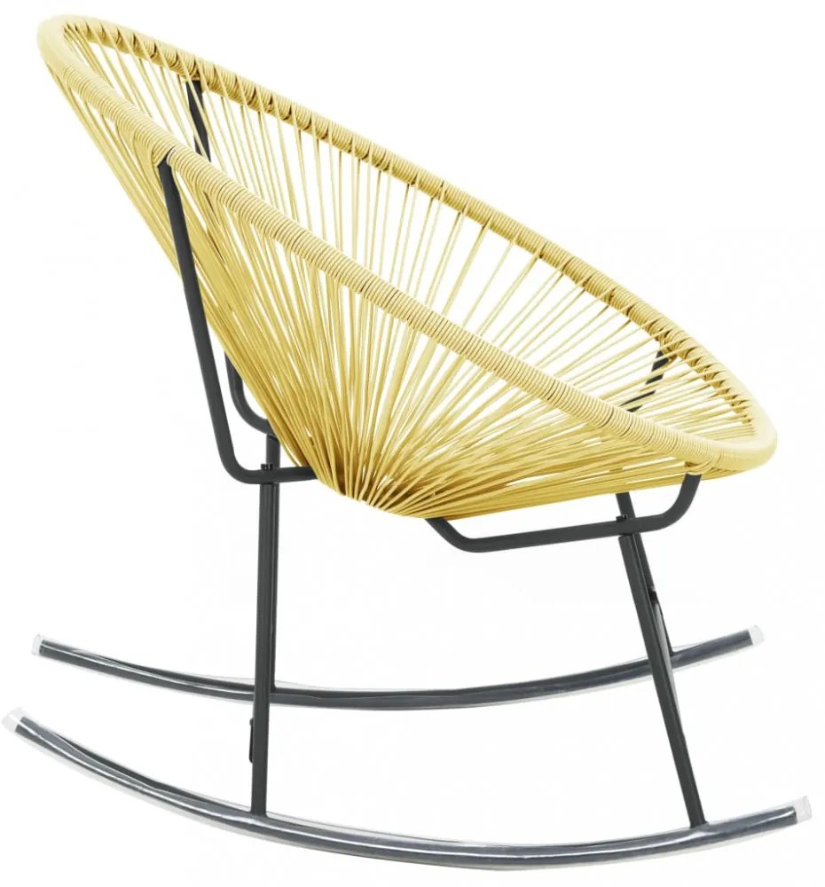 bézs polyrattan kültéri Acapulco szék