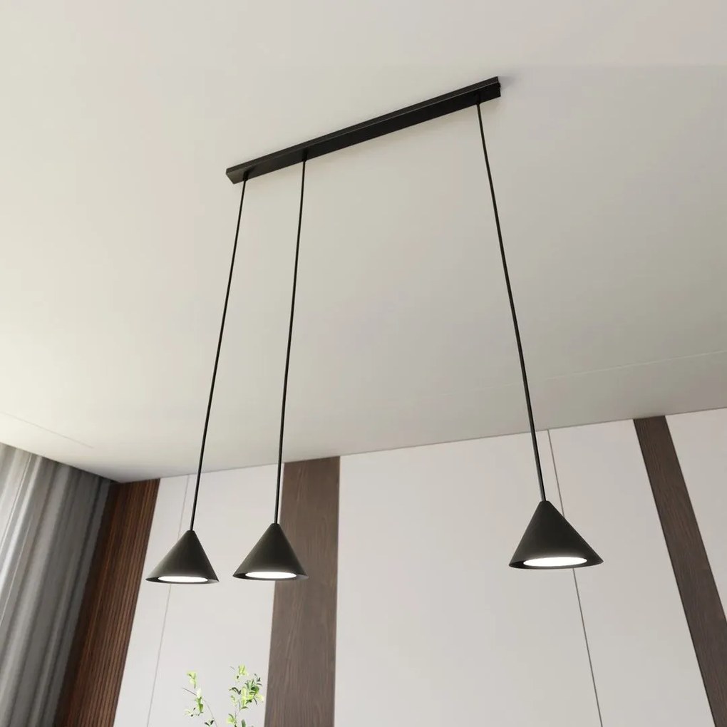 Emibig modern függeszték elit fekete arany emi1330/3