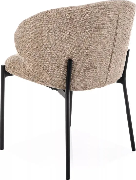 Kioto étkezőszék bézs/fekete