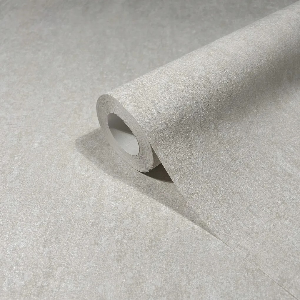 Bézs Vinil-beton Hatású Tapéta