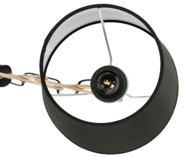 Fali lámpa MITO 1xE27/40W/230V fekete