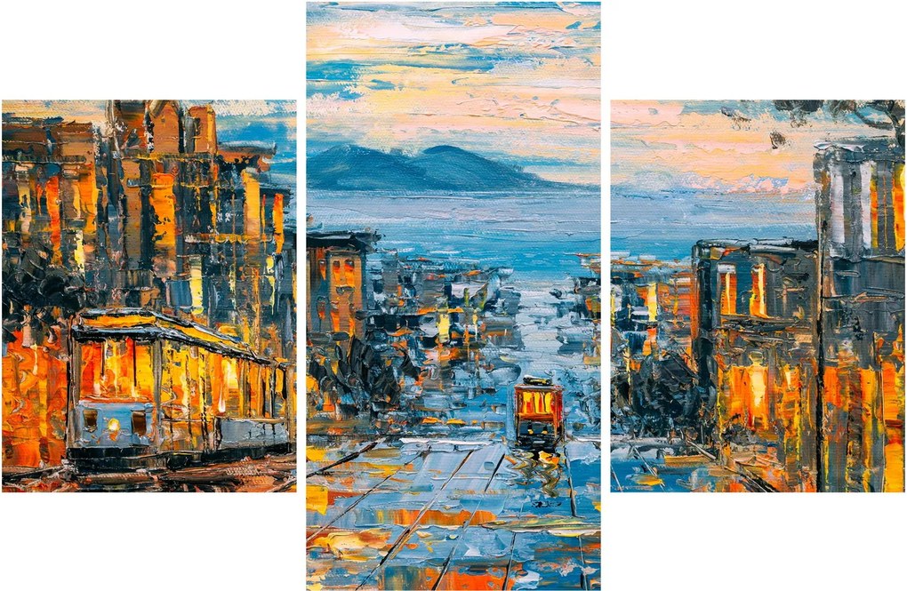 Kép - Cable Car, San Francisco (90x60 cm)
