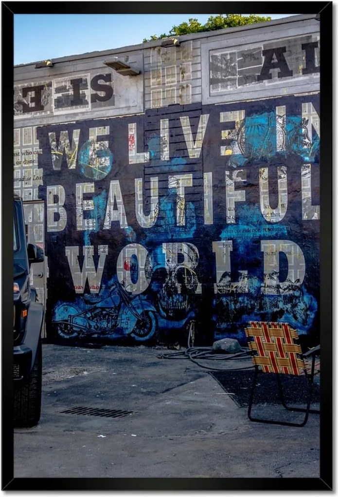 Poszterek keretben 40x60 Graffiti Utcaművészet