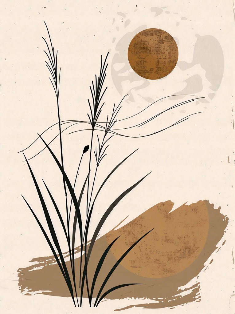 Poszter 15x20cm Sivatagi naplemente