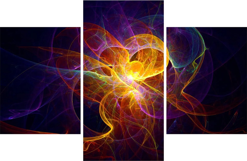 Absztrakt kép (90x60 cm)