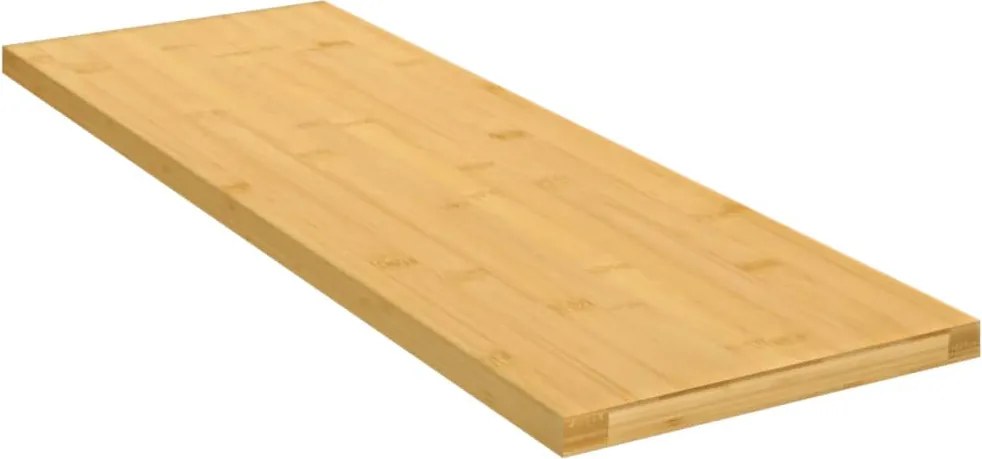 vidaXL bambusz fali polc 60x20x1,5 cm