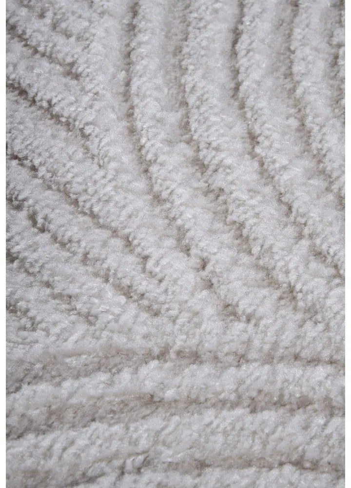 Krémszínű futószőnyeg 80x240 cm Chappe Cream White – Elle Decoration