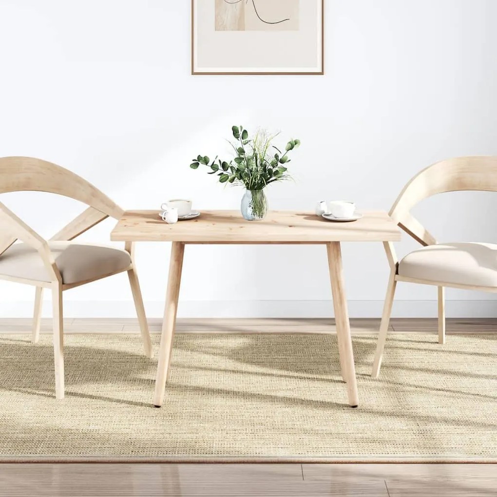 tömör fenyőfa téglalap alakú asztallap 110 x 60 x 2,5 cm