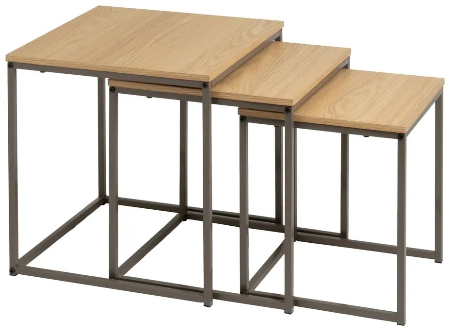 Tárolóasztal szett 3 db-os 40x40 cm – Casa Selección