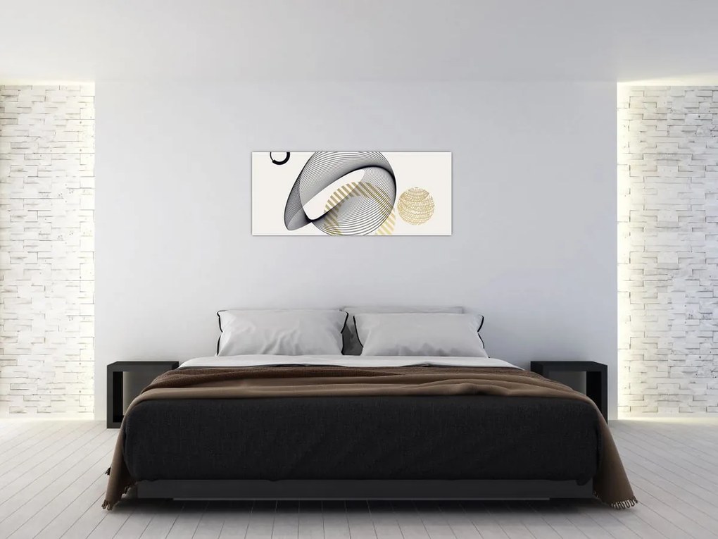 Kép - Geometriai formák N⁰3 (120x50 cm)