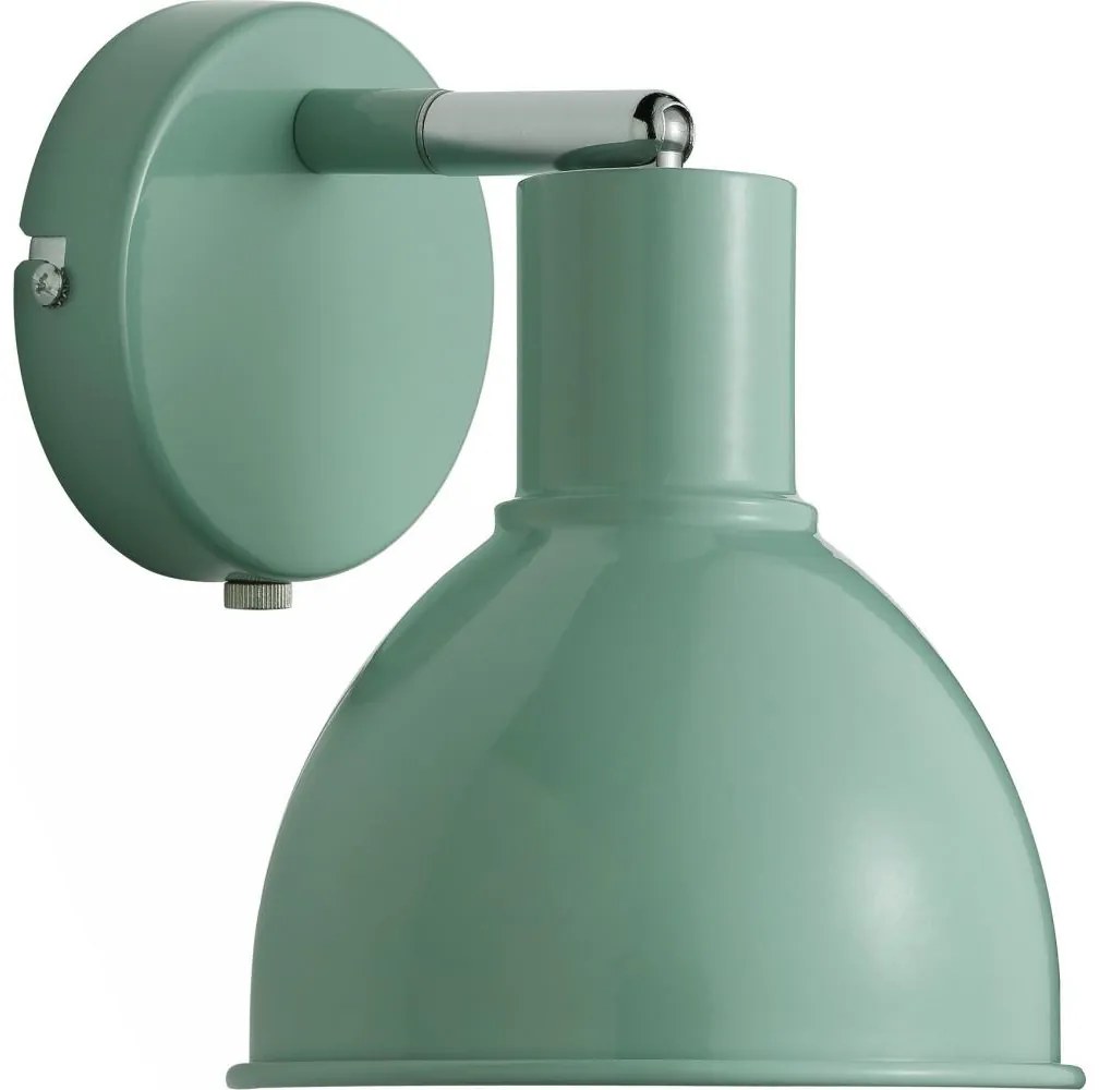 Nordlux - Fali spotlámpa POP 1xE27/18W/230V menta