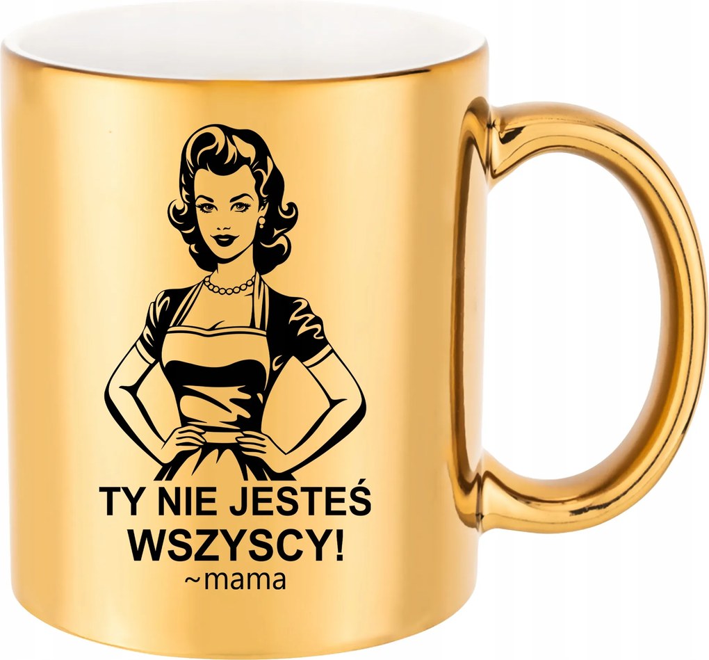 Arany Bögre vicces Ajándék Anyák Napjára Ajándék Csomagolás