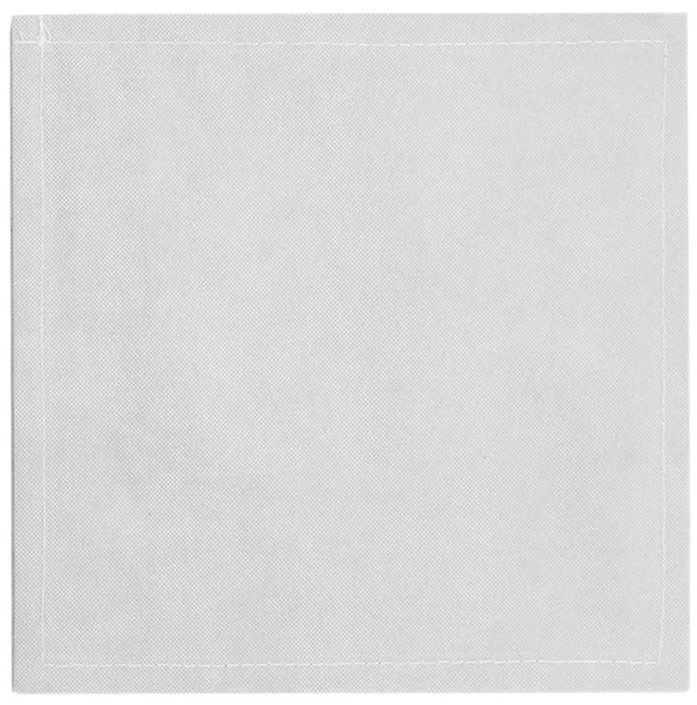4 db krém nem szőtt szövet összecsukható tárolódoboz 32x32x32cm