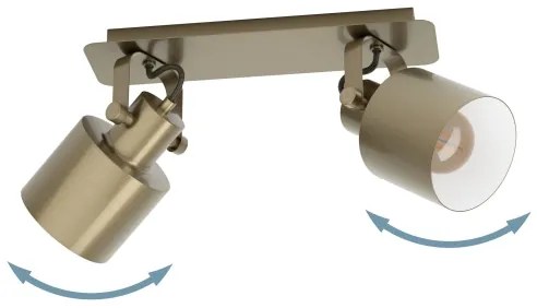 Eglo 43818 - Spotlámpa SOUTHERY 2xE27/40W/230V